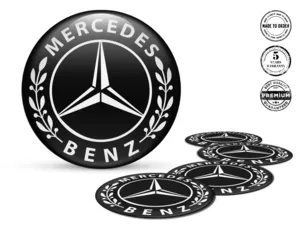 Mercedes Individuelle Dome Dekoration Premium Auto-Labels